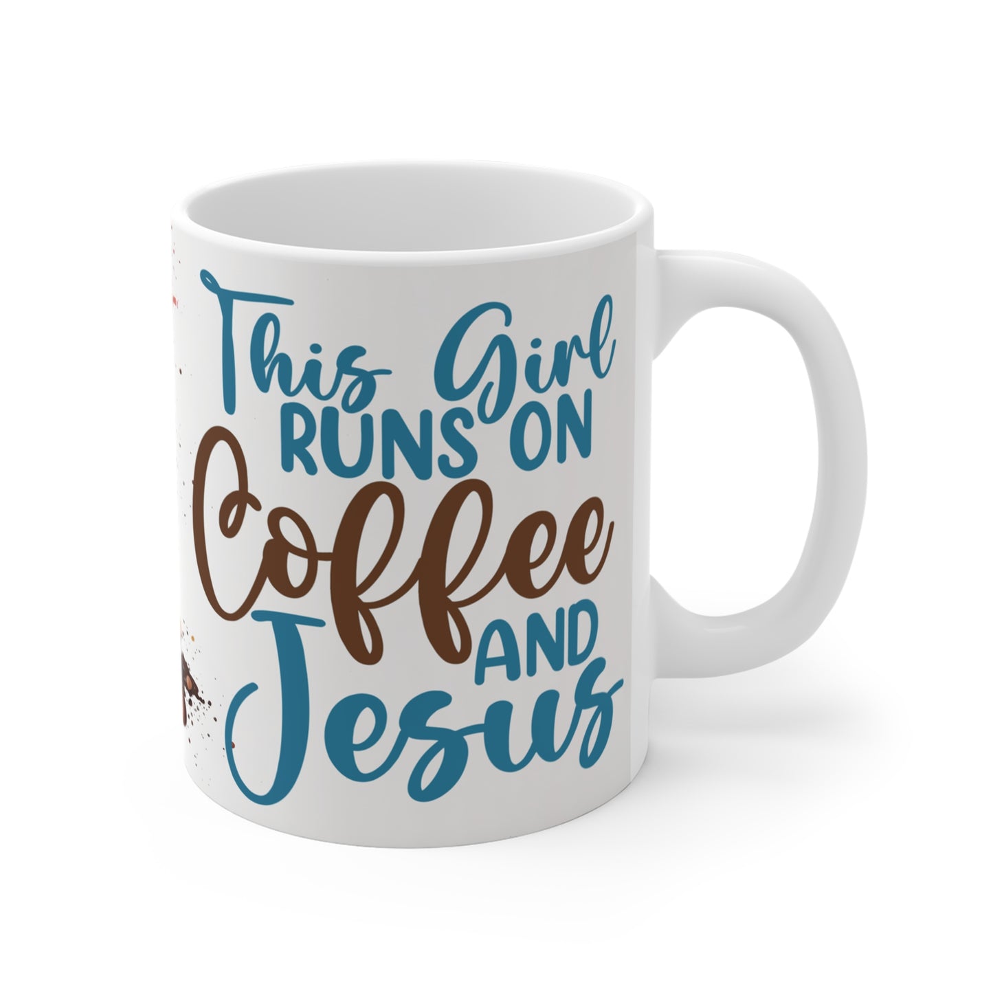 Mug Coffee Beans Coffee Jesus Cup 11oz