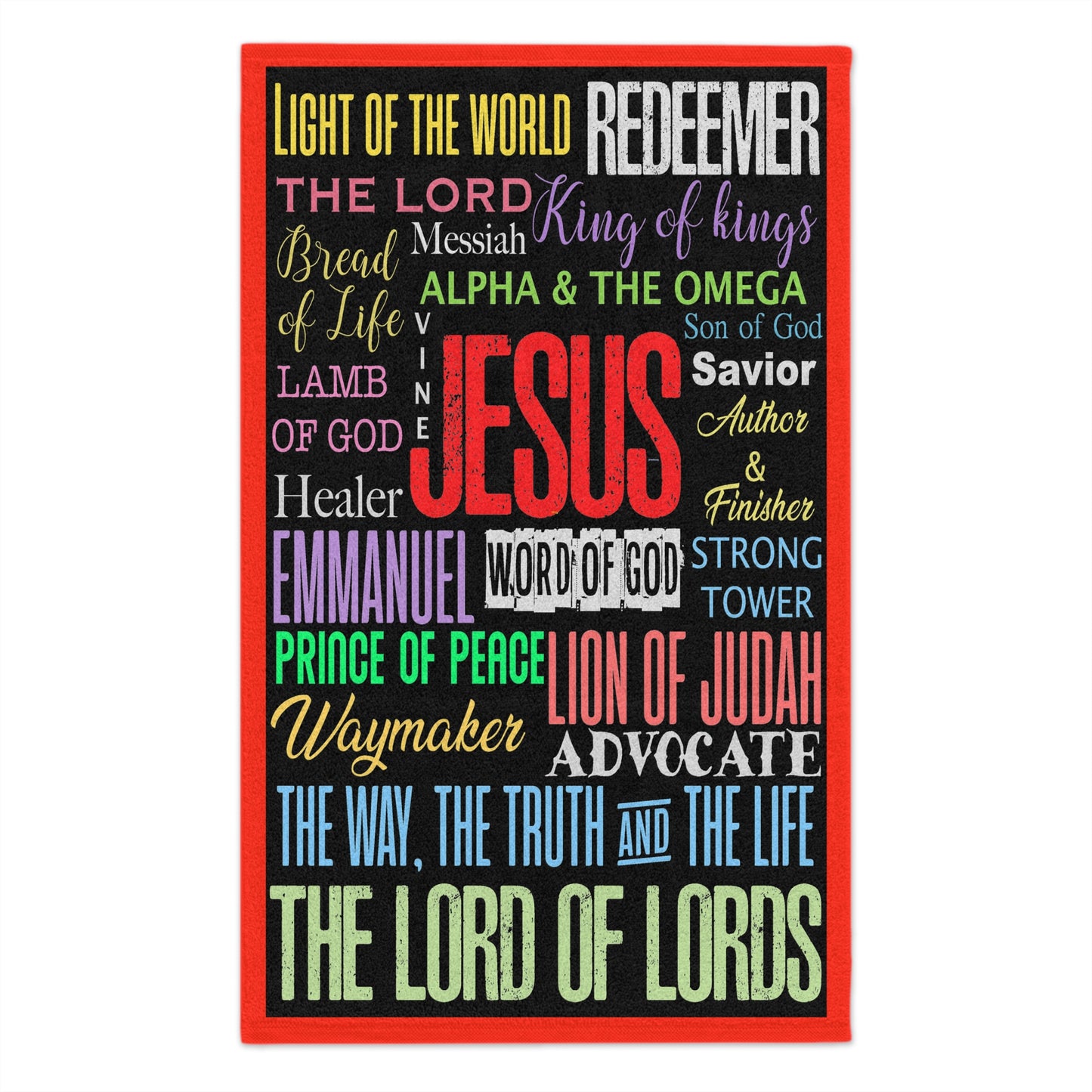 The Names Of Jesus - Prayer Cloth