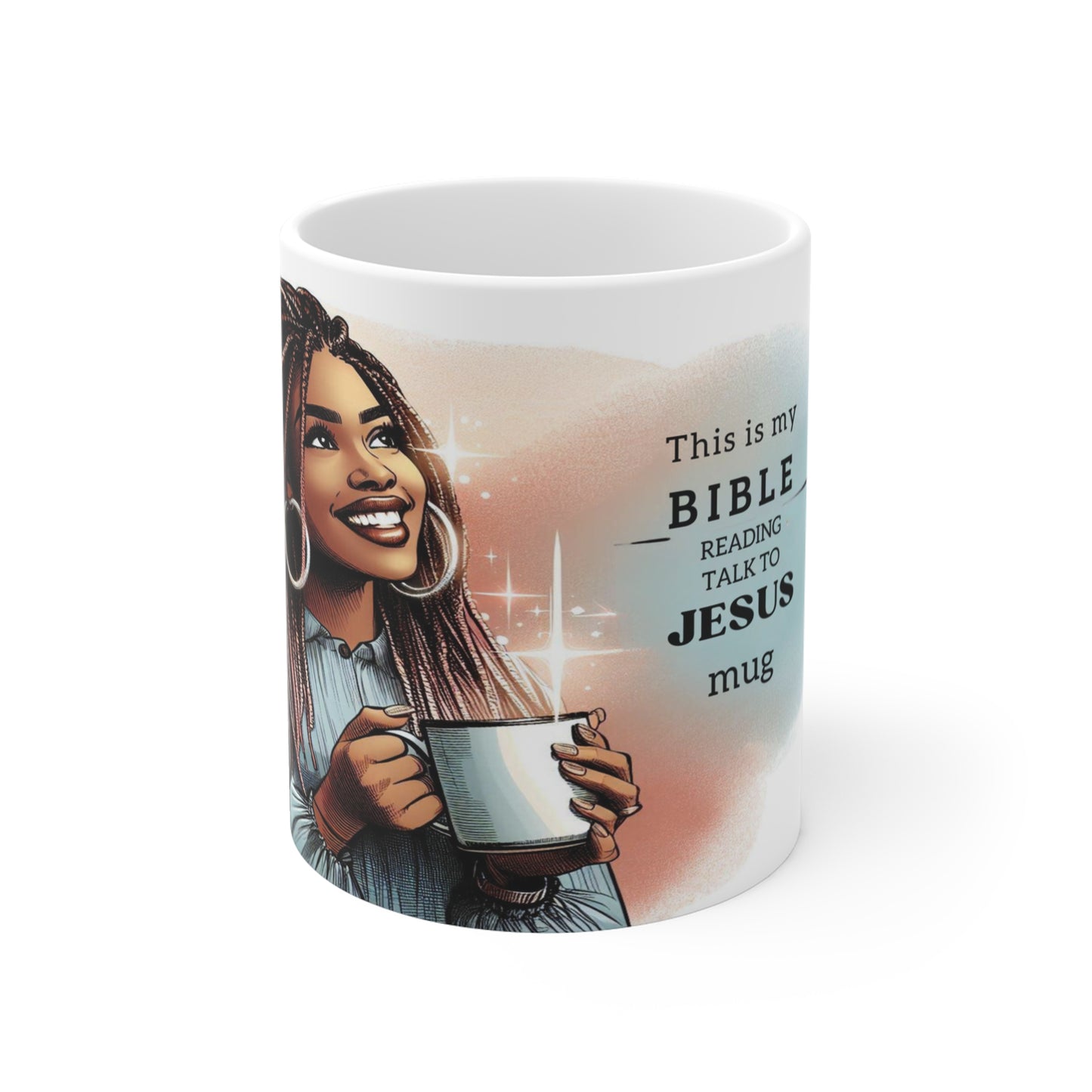 My Bible Reading Talking To Jesus Mug