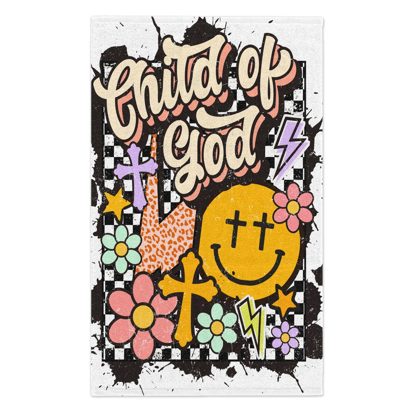 Child Of God Smiley - Prayer Cloth