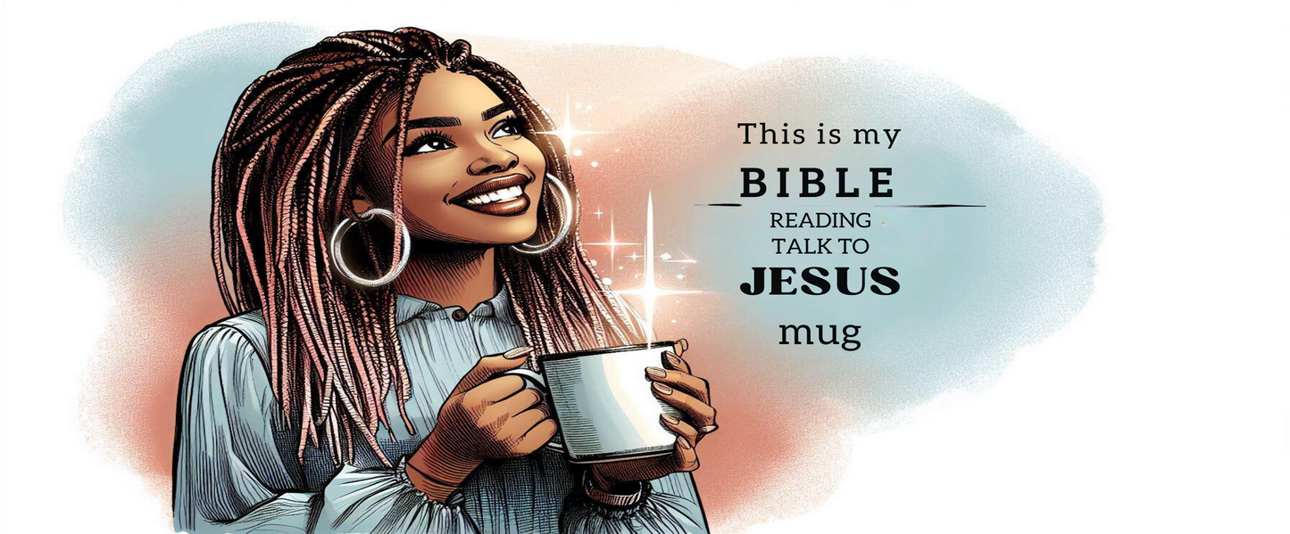 My Bible Reading Talking To Jesus Mug