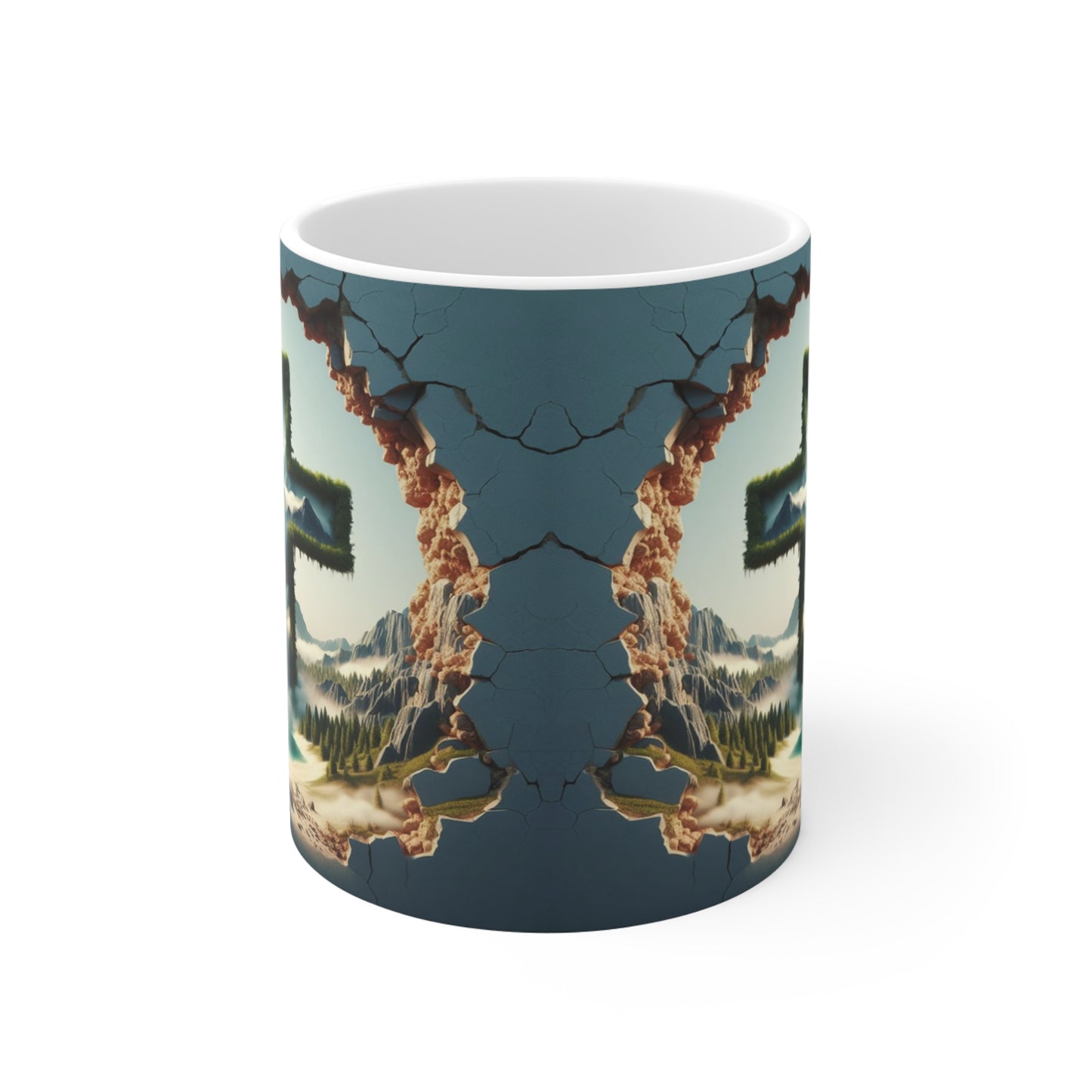 Cross In The Mountains Mug