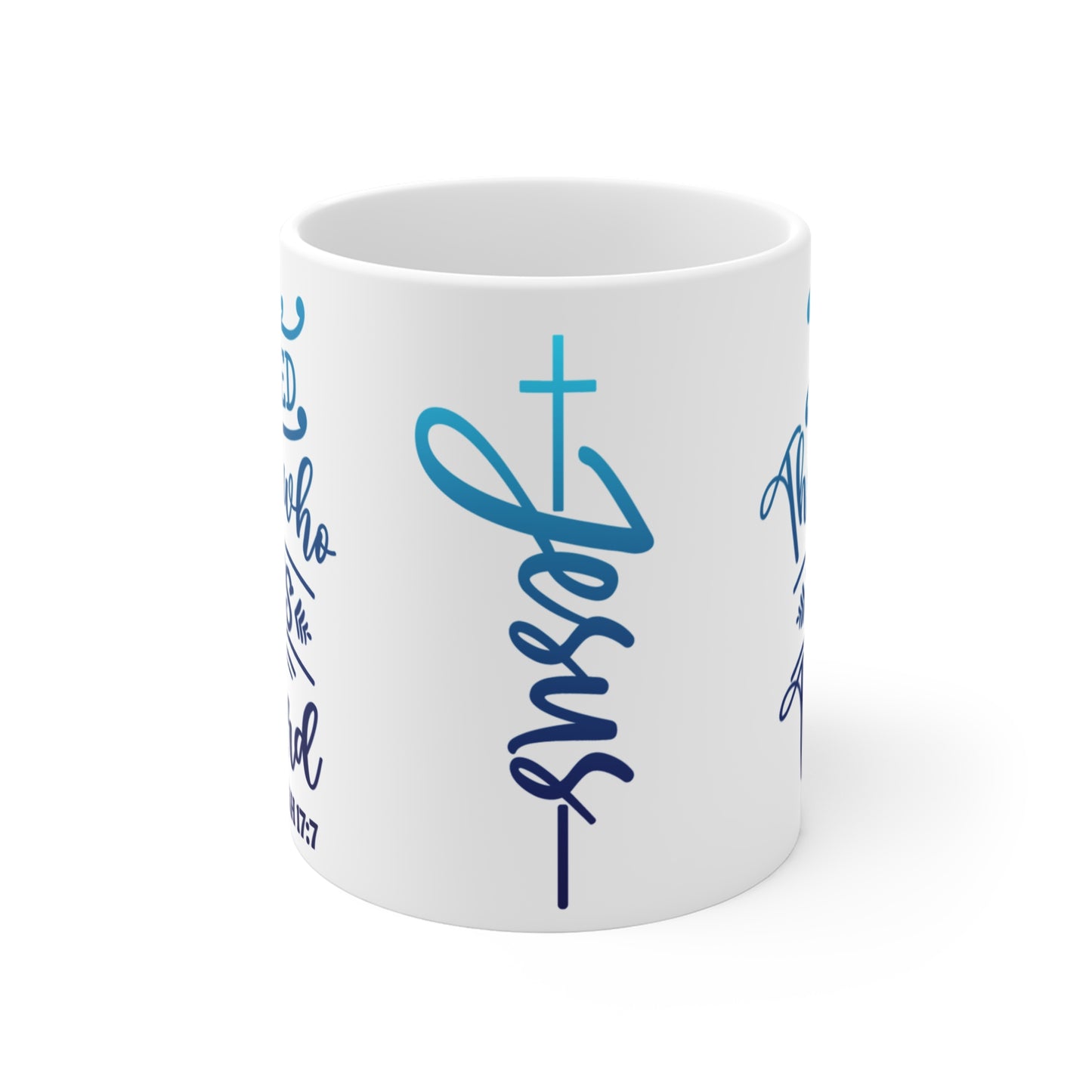 Blessed Is The Man Jeremiah 17:7 Mug